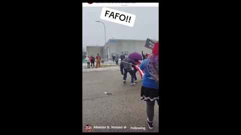 FAFO -- Leftist Privilege and Assault Results in MAGA Fists