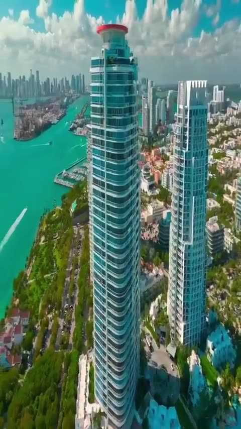 Miami Magic Aerial Delight in 4K 🏖️✈️ Miami By Drone Florida In4K Aerial Adventure