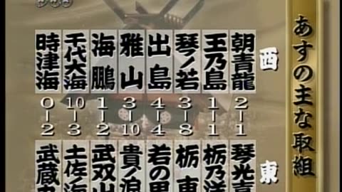 Japan NHK September 16, 2001 330am-400am JST