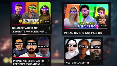 INDIANS HATING INDIANS (AND HINDUISM)