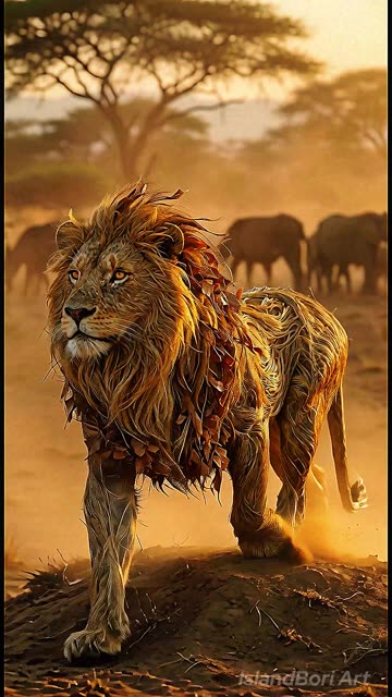 Africa's Most Powerful Animals Reimagined 8k