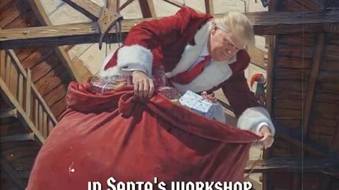 The Night Trump Saved Christmas. 🎅🎄❤️🎁🎅