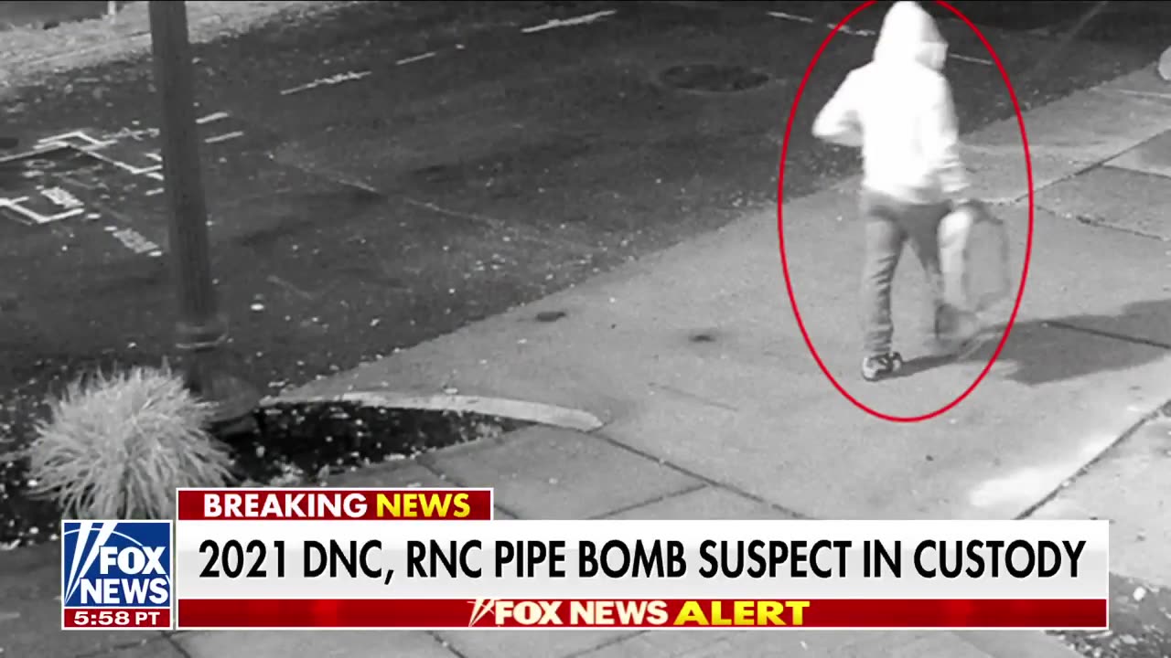 BREAKING: January 6 Pipe Bomb Suspect ARRESTED