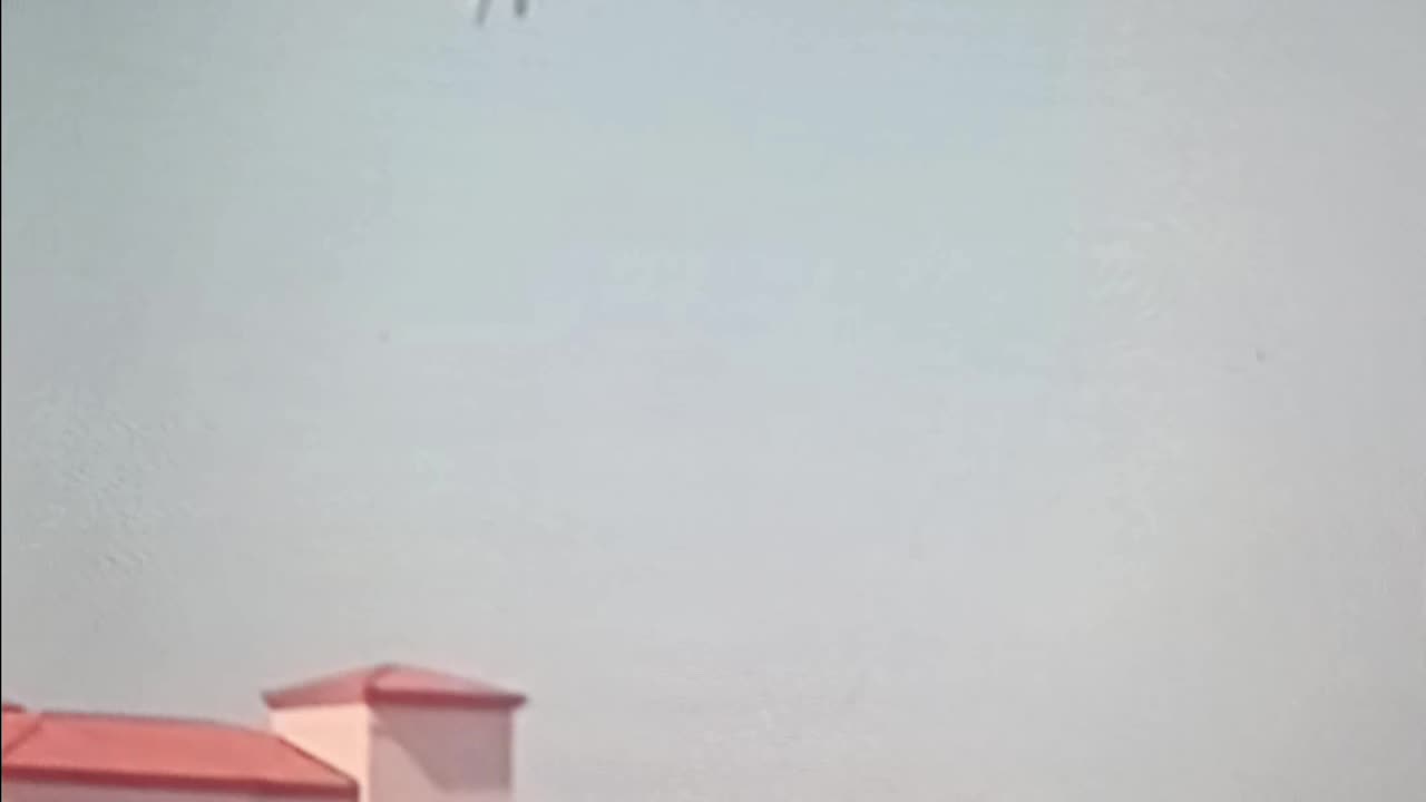 Wild helicopter crash near a resort