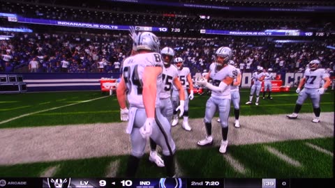 Madden: Indianapolis Colts vs Las Vegas Raiders 