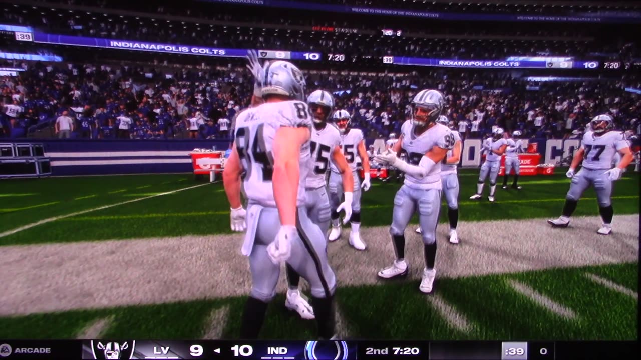 Madden: Indianapolis Colts vs Las Vegas Raiders