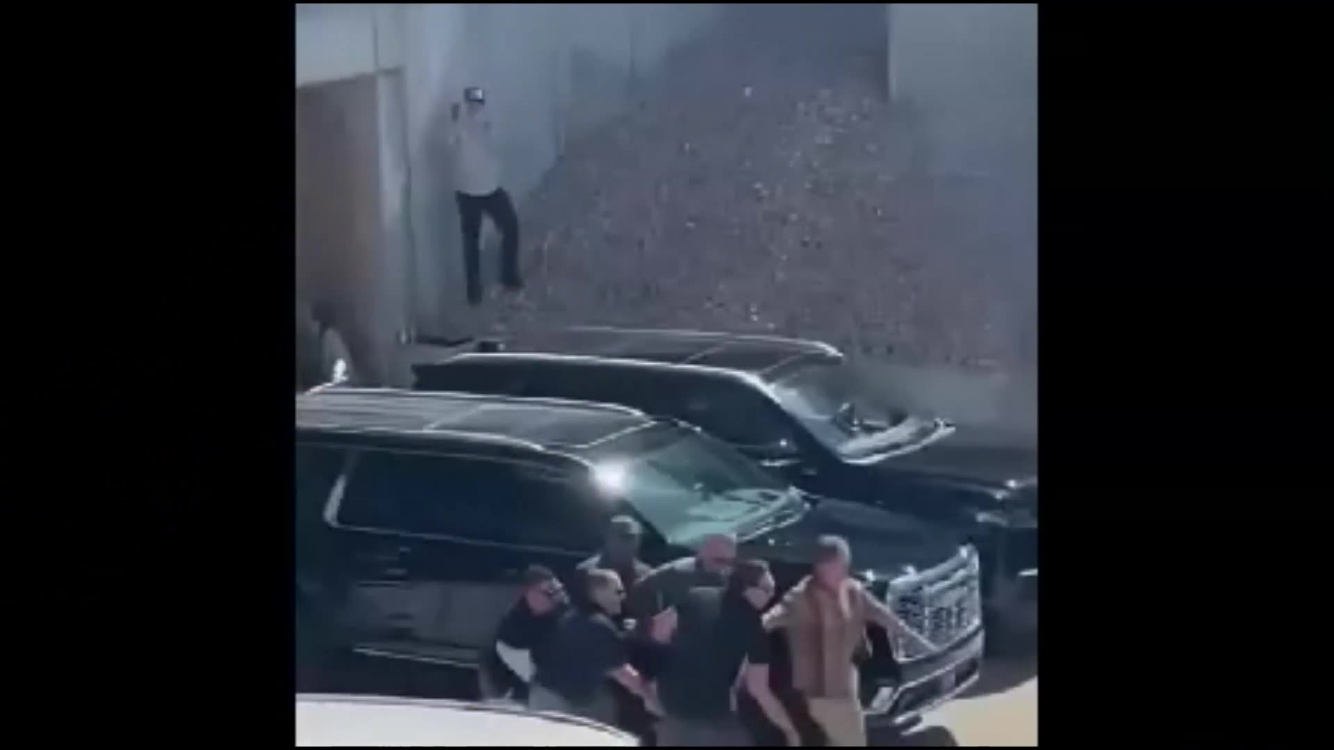 Sunglasses Man Raced thru Tunnel to Take Selfie, Film SUV Evac; removed Rear Cam Footage -Owens, RV