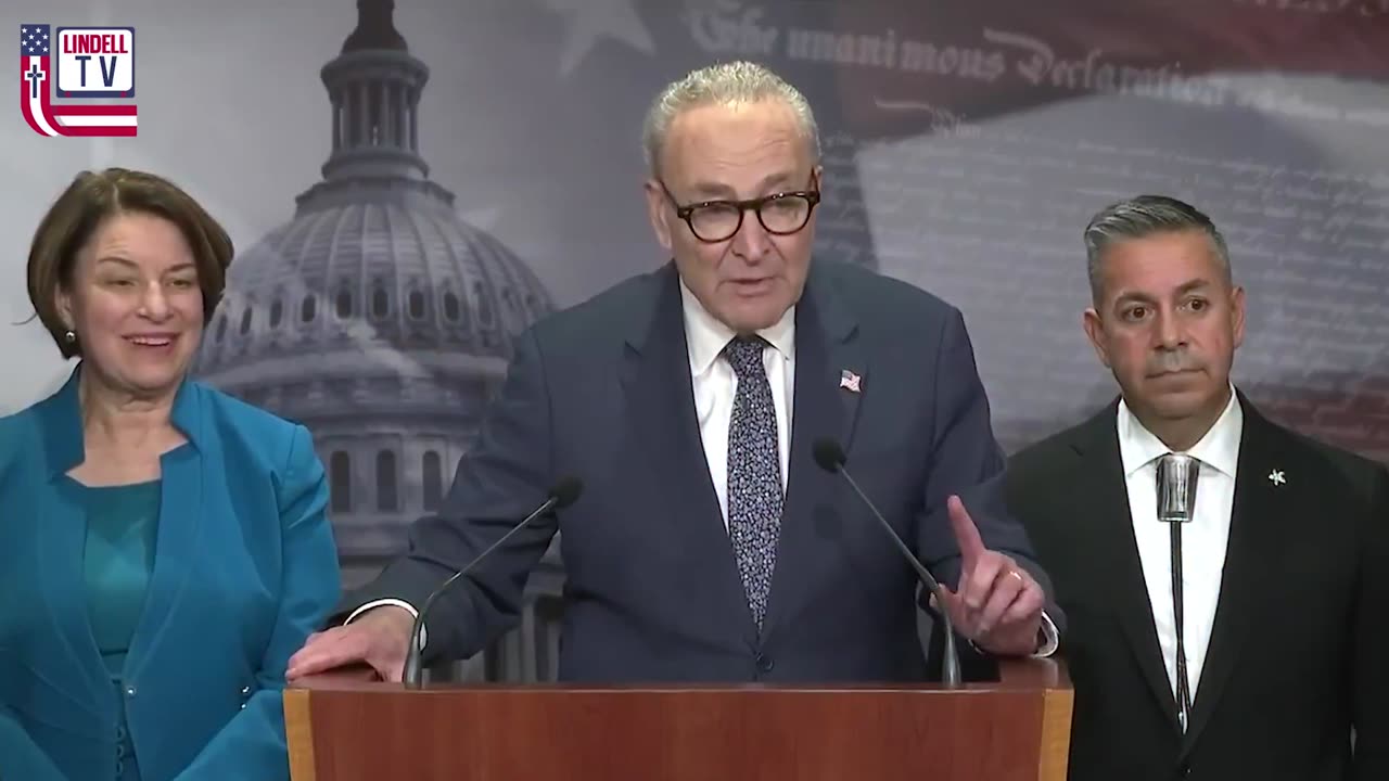Cuck Schumer Snaps When Pressed on SNAP Lies and Shutdown Math