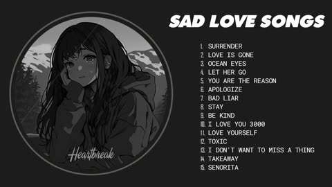 Best Slowed Songs Playlist - Slow Version of Popular Songs - Songs to Listen to When You're Sad