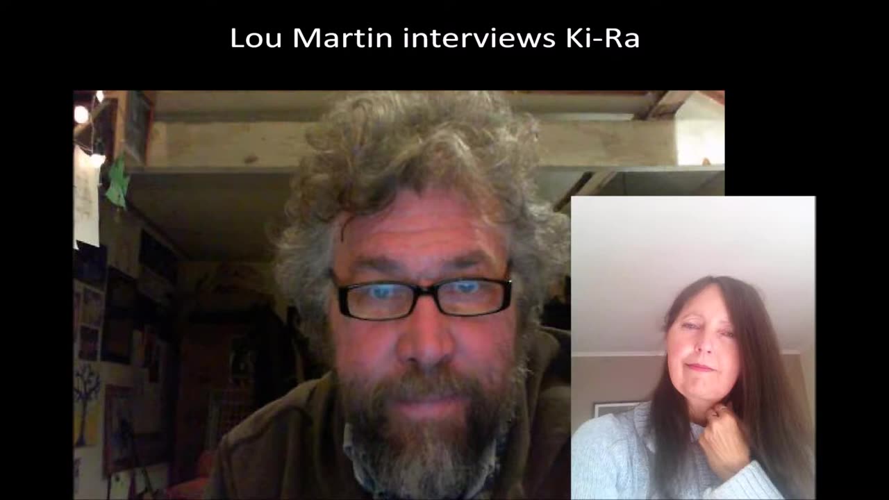 Lou Martin & KiRa connecting with our Higher Self