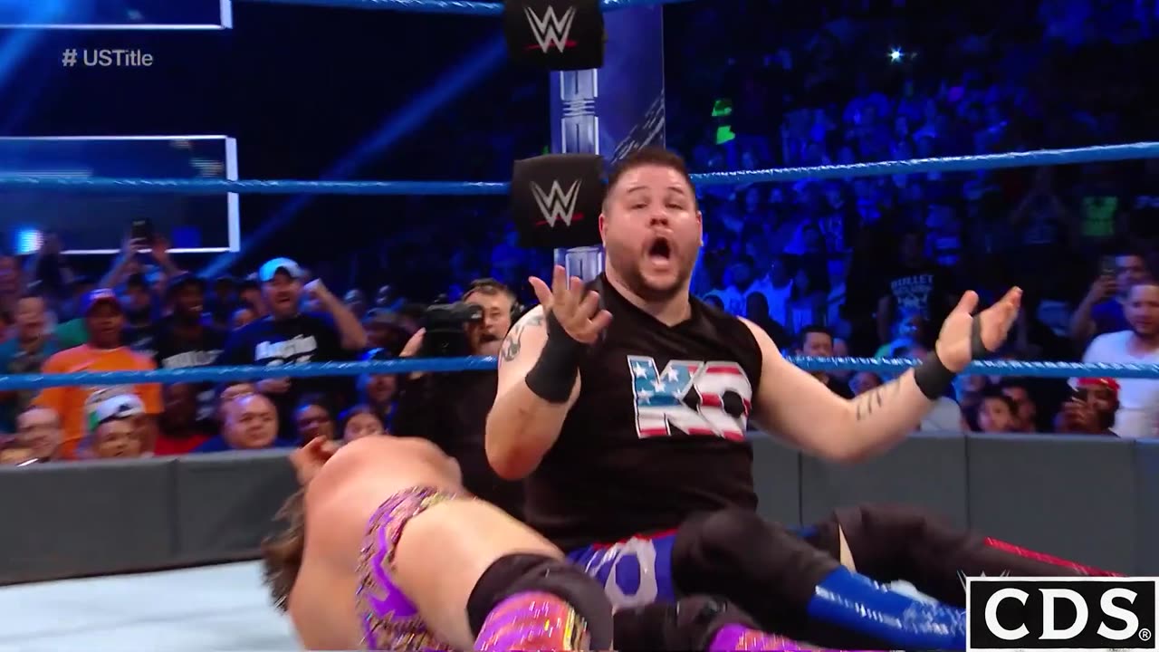 AJ Styles vs Chris Jericho vs Kevin Owens 25 July 2017 Smackdown Highlights