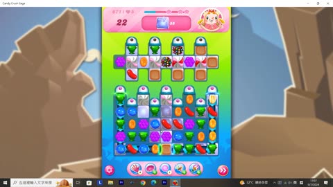 Candy Crush Saga Record (Level 671)