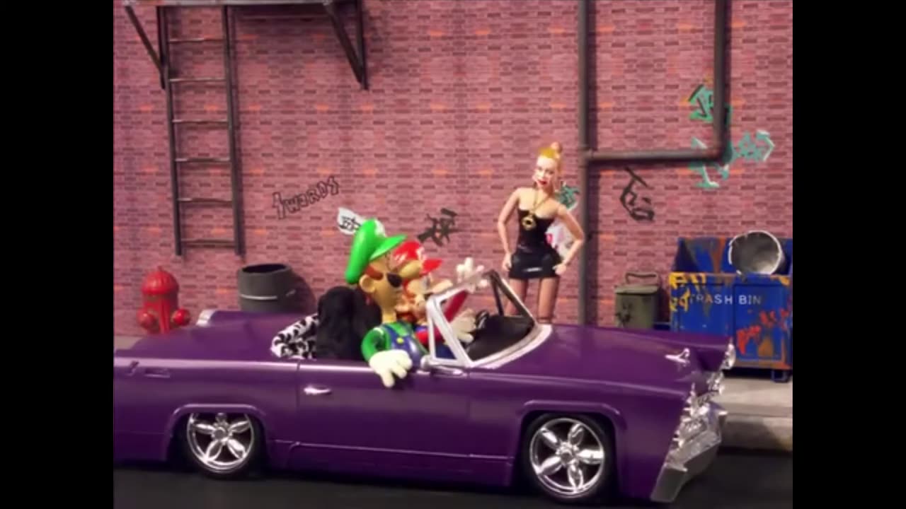 Mario and Luigi in Vice City