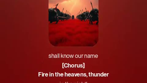 Glory of destruction Power in our veins V4