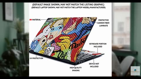 MightySkins Carbon Fiber Skin for Apple iPad Pro Smart Keyboard 12.9" (2018) - B