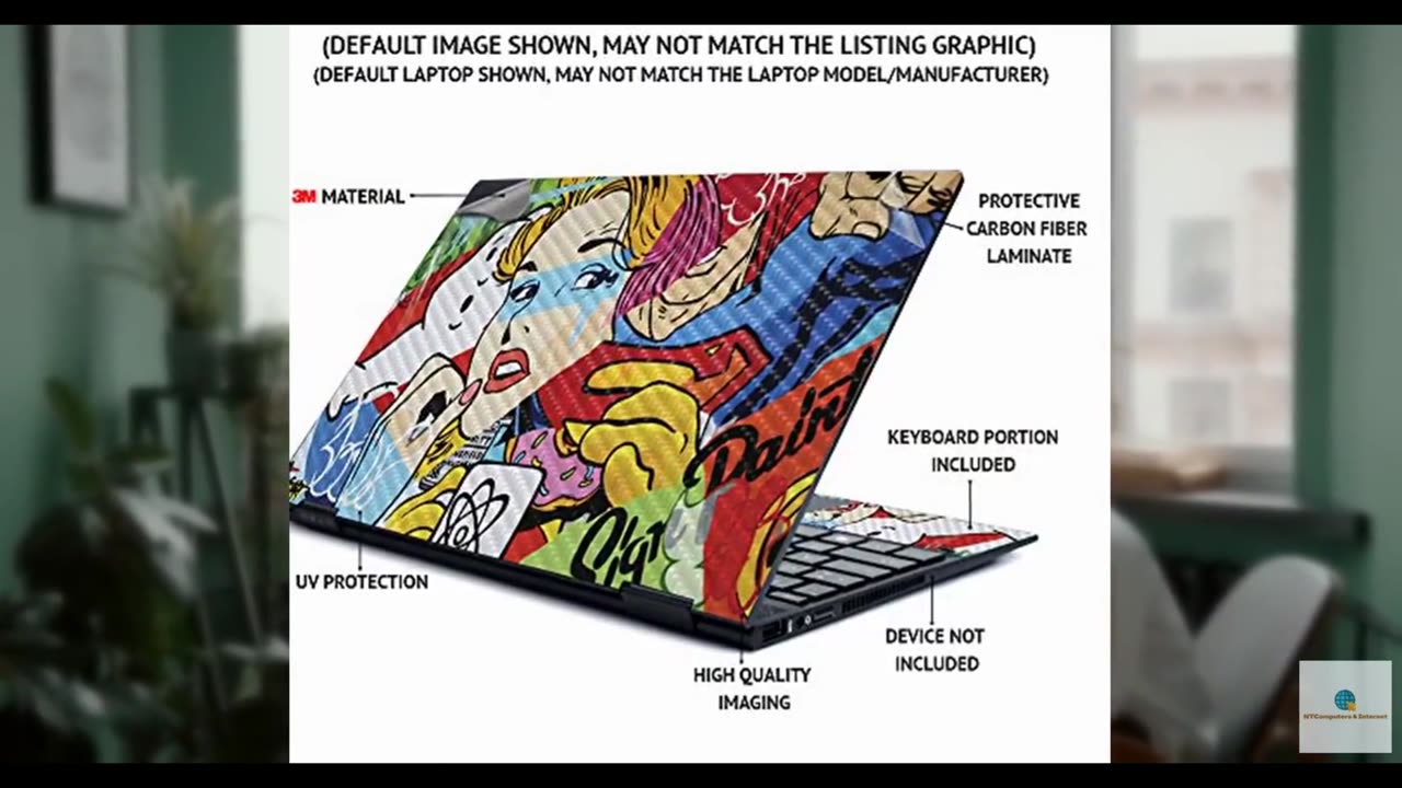 MightySkins Carbon Fiber Skin for Apple iPad Pro Smart Keyboard 12.9" (2018) - B