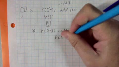 Saxon Algebra 1 Lesson 17 (a, b)