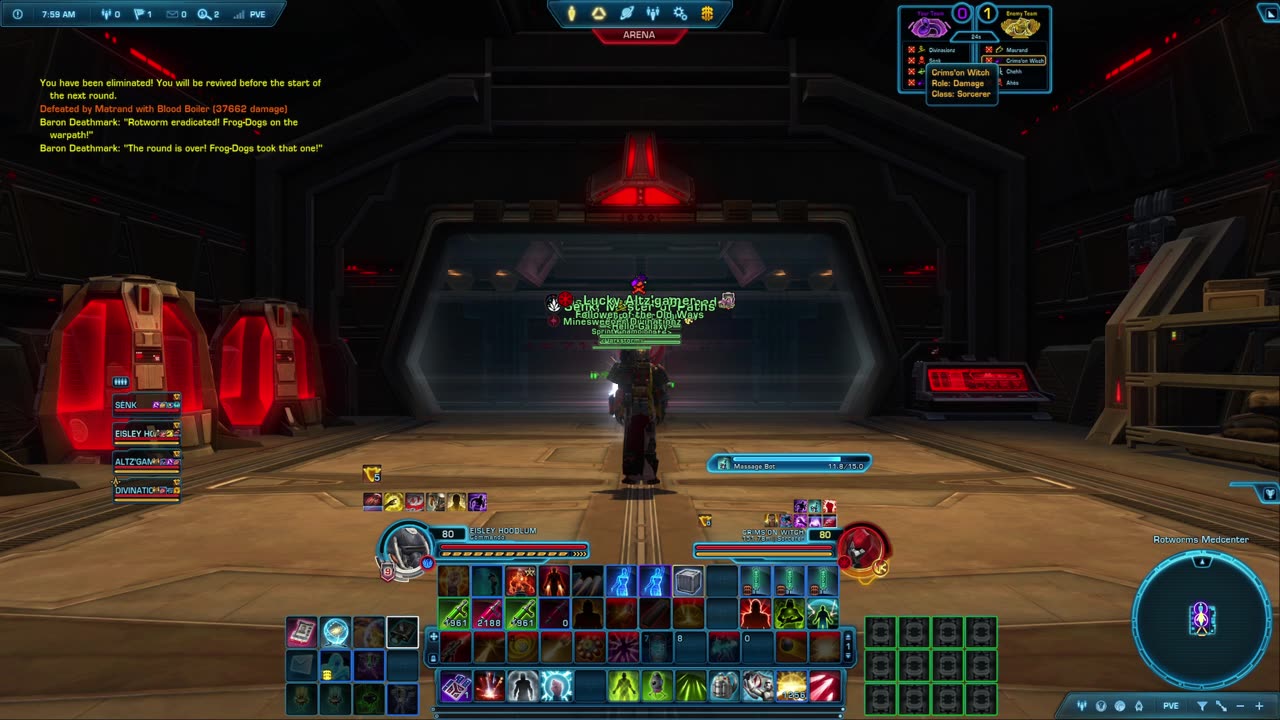 SWTOR PVP Orbital Station Total Beatdown
