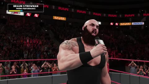 RapperJJJ Grok books WWE 2K18 Universe Mode #4: RAW