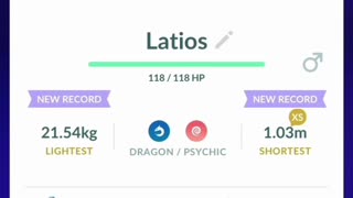 Pokémon go: Shadow Latios Raid