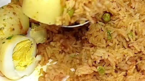 Egg Pulao ASMR Cooking #shorts #asmrcooking #eggpulao #rumble