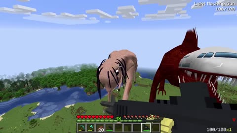SURVIVING INFECTED SKY, BIG CHARLIE & ROAD CREATURE 😱🔥 | Minecraft Horror