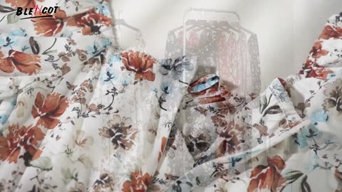 Fall in Love with This Elegant Floral Puff Sleeve Maxi Dress! 💖