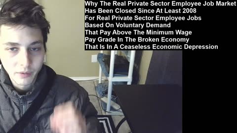 Outtake #252 Of Why The Real Private Sector Employee Job Market Has Been Closed Since At Least 2008