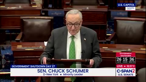 BREAKING: Chuck Schumer is FUMING that Trump has shown what an ACTUAL President is