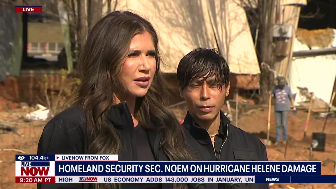 Homeland Sec. Noem calls out Biden admin in NC | LiveNOW from FOX