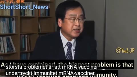 # 1297 - Japanska forskare om DNA i Covidvaccin. SVENSKTEXTAD.