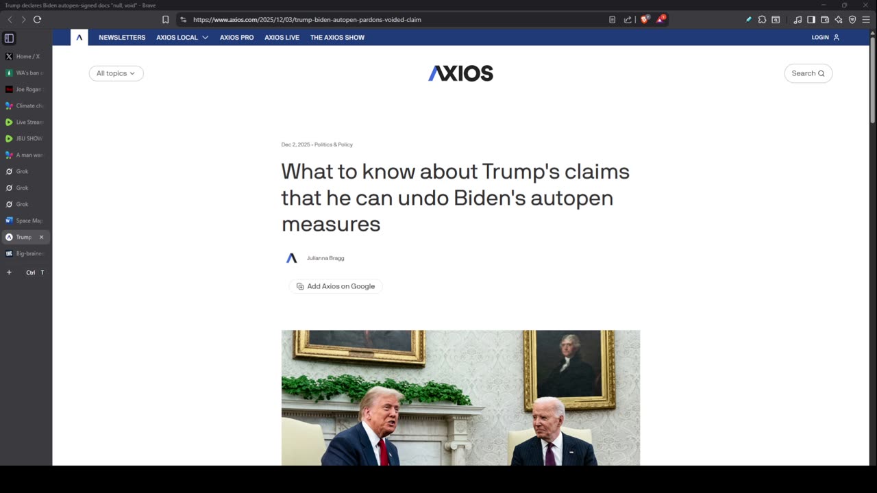 JBU SHOW & MillerTalk Pod Sunday Spaces LIVE