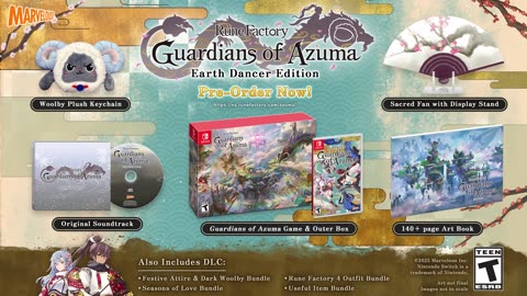 Rune Factory： Guardians of Azuma - Official Features Trailer