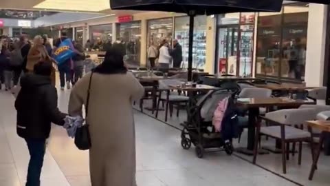 A loud bang caused by a firecracker prompted an evacuation; police confirmed there was no threat,