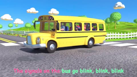 Bus Wheel: CoComelon Nursery Rhymes and kids song