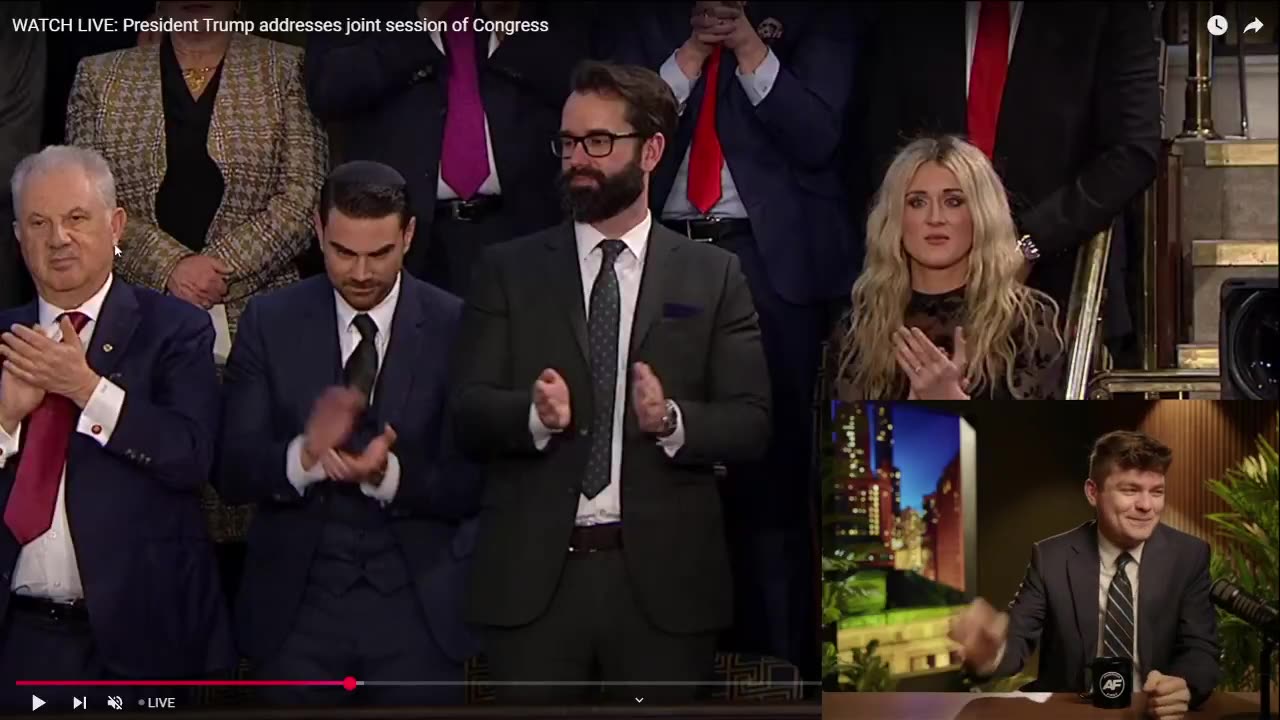 Nick Fuentes impersonates Ben Shapiro doing the meme