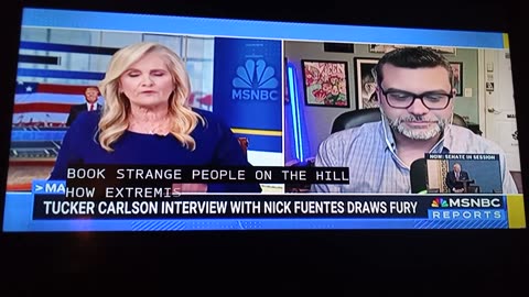 MSNBC's 5-Min Smear Fest: Wrongfully Branding Nick Fuentes as White Supremacist & Holocaust Denier