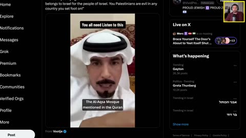 Saudi Arab Sends BRUTAL Message To Palestinians