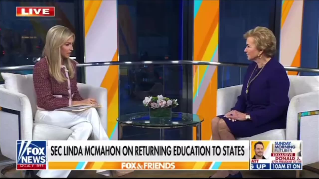 SEC Linda McMahon on closing department of education