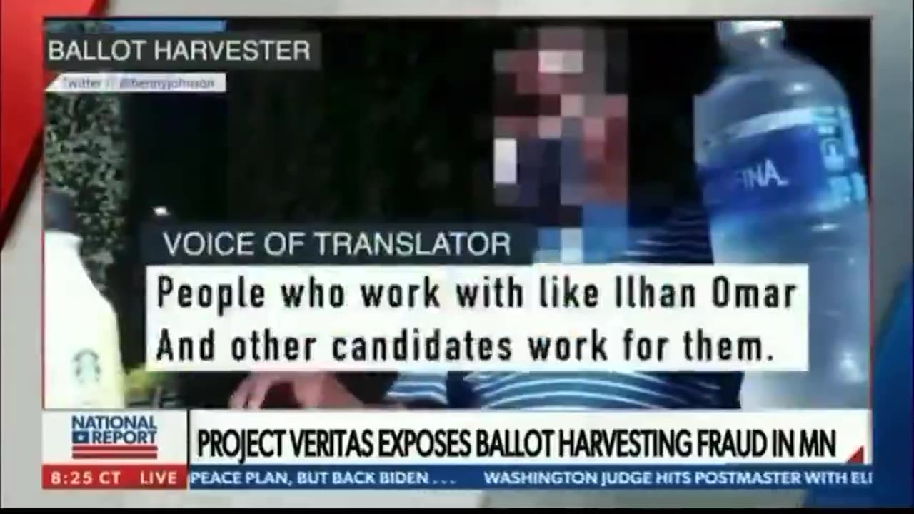 Ilhan Omar is running a BALLOT FRAUD scheme in Minnesota.