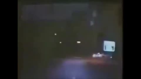 Old but real footage of a ghost car disappearing during a police chase