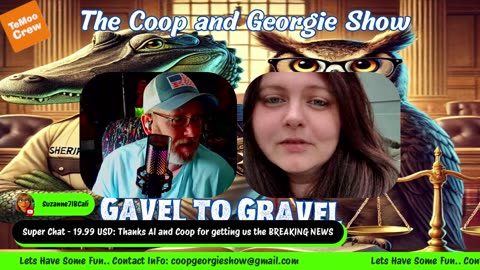 Thursday Gavel To Gravel With MrCoop And Georgie @GeorgieslifeUnfiltered @veterannation1