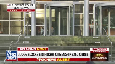 Judge blocks Trump's birthright citizenship executive order