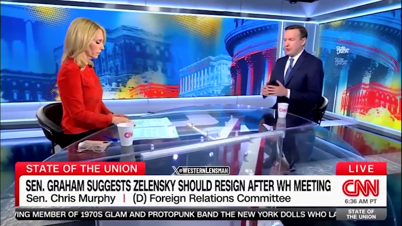 Chris Murphy’s attempt to propagandize the Trump/Zelenskyy meeting is desperate