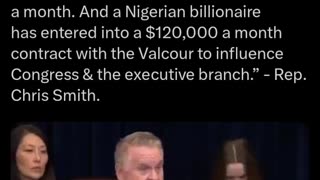 Nigeria has hired the lobbying firm, DCI, to the tune of $9 million, $750,000 a month