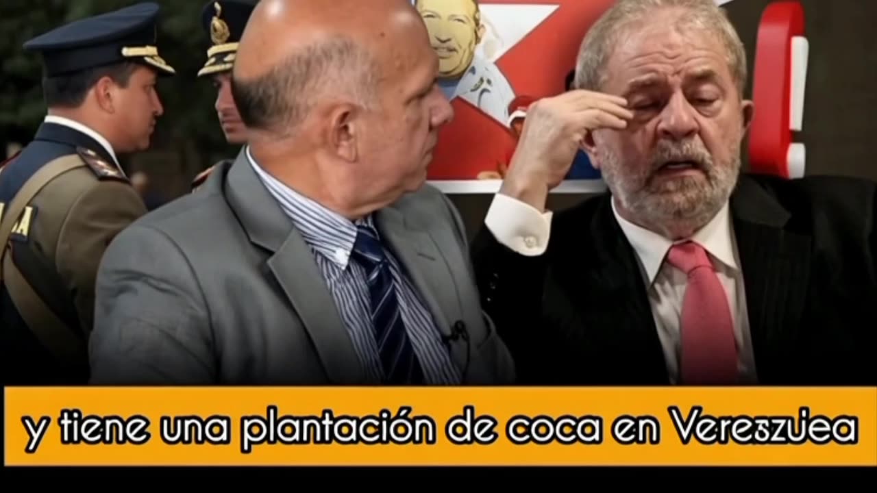 Lula tiene una plantación de coca en Venezuela.