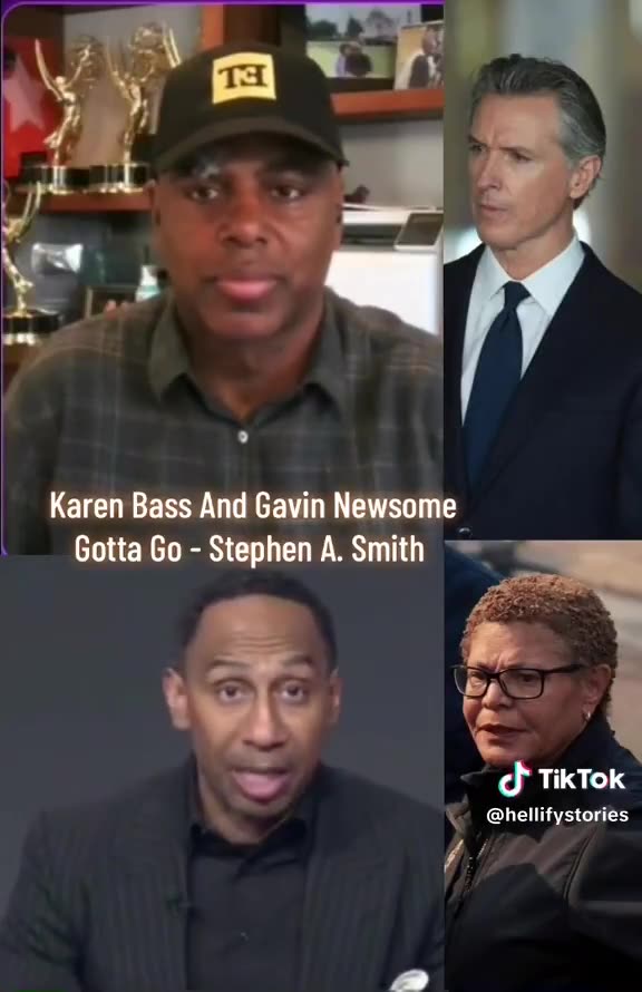 They have to go. Gavin Newsom and Karen Bass!