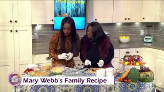 Sister Circle | Thanksgiving Family Recipes with Quad & Her Mom, Ms. Mary | TVONE