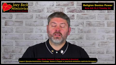 Religion Denies Power