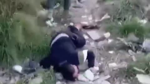 Muslims are forcing other Muslims to crawl and bark like dogs as Syria descends further into chaos 2